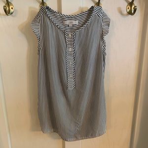 LOFT | Striped Blouse